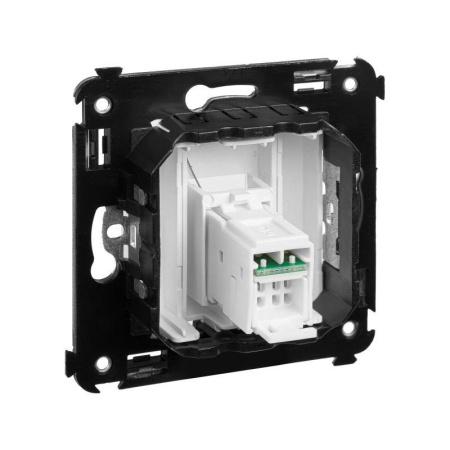 Розетка компьютерная 1-м СП Avanti "Белое облако" RJ45 кат.6  4400293