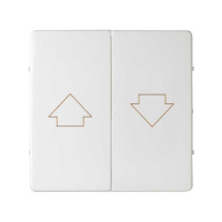 Клавиша двойная для 75331-; 75332-39 82/82Nature бел. 82028-30