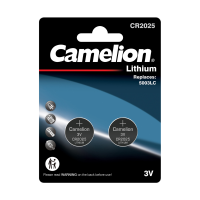 Элемент питания литиевый CR2025 BL-2 CR2025-BP2 батарейка литиевая 3В (уп.2шт)  15245