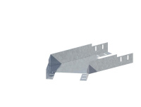 Угол для лотка горизонтальный 135град. 200х65 сталь 0.7мм ЛМс-135Г цУТ2.5 оцинк. СОЭМИ Н0122340414