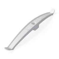 Держатель кабеля двусторонний для прямого монтажа бел. (уп.20шт)  PR13.0384