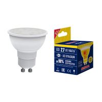 Лампа светодиодная LED-JCDR-7W/WW/GU10/NR Norma 7Вт матовая GU10 (упак. картон)  UL-00003838
