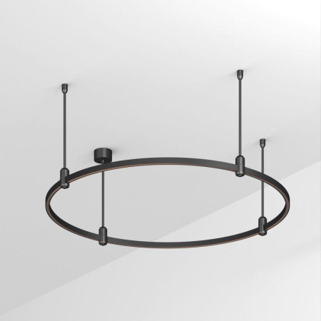 Трек ART-APRIORI-ROUND-ROD-400-R1000 BK IP20 металл  048496