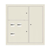 Щит этажный 3кв. RAL9002 (1000х950х160) PROxima  mb29-v-3-ral9002