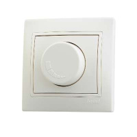 Светорегулятор СП 1000Вт Mira крем./крем.  701-0303-157