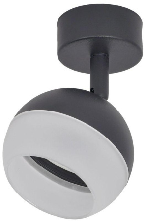 Светильник 4011 GX53 настенно-потолочный черн.  LT-USB0-4011-GX53-1-K02
