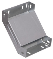 Угол для лотка вертикальный внутренний 90град. 100х50 с кр.  CLP1V-050-100