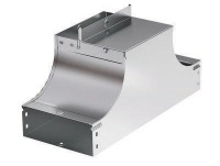 Ответвитель для лотка Т-образ. вверх TSS осн. 100 Н80 в компл. с крепеж. эл. цинк-ламель  37222KZL