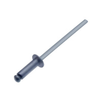 Заклепка вытяжная комб. 4.0х10 алюм./сталь (уп.100шт) коробка  UTORM2570333