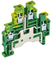 Колодка клеммная CTS-ML-PEN земля 2 ур. 4кв.мм  YCT13-03-2-K52-004 Колодка клеммная CTS-ML-PEN земля 2 ур. 4кв.мм  YCT13-03-2-K52-004