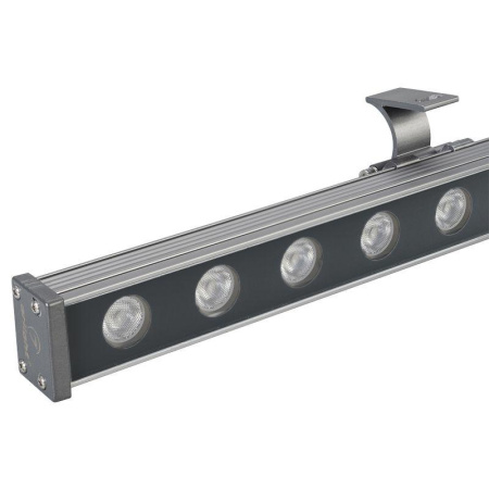 Прожектор светодиодный AR-LINE-1000M-24W-24B RGB (Grey 30 deg DMX512) (закрытый)  023624