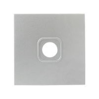 Панель лицевая Валенсия для розетки TV 1-м 75Ом 5-862МГц сталь PROxima  ESA00-L-027-30