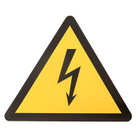 Наклейка "Молния" 130х130х130мм PROxima  an-1-05