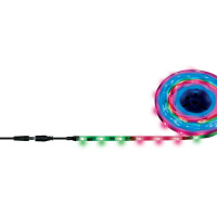 Лента светодиодная ULS-F20-5050-30LED/m-10mm-IP65-DC12V-7.2W/m-10M-RGB Smart 30LED/м 7.2Вт/м IP65 12В DC 10мм гибкая на самоклеящейся основе RGB Бегущий огонь герметичн. упак. (уп.10м)  UL-00001859