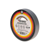 Изолента ПВХ 0.13х15мм 25м сер. (уп.5шт)  KR-09-2108