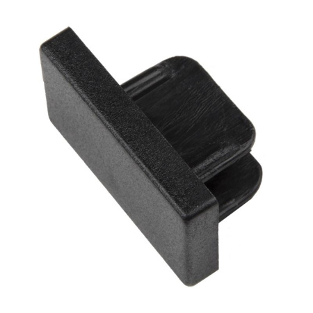 Заглушка торцевая UFB-Q122 C21 BLACK 1 POLYBAG типа G  UL-00006066