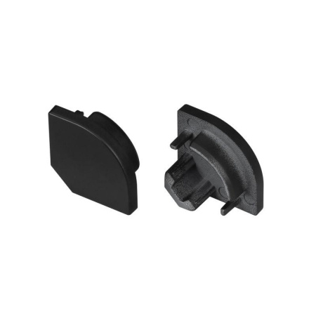 Заглушка SL-KANT-H10 BLACK глухая пластик (комплект)  049409