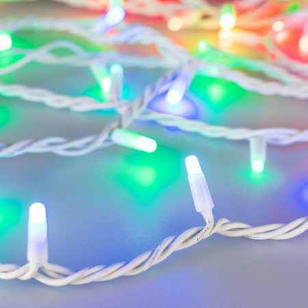 Гирлянда светодиодная ARD-STRING-PRO-10000-WHITE-95LED-MILK-LIVE RGBW-DMX24V 10Вт IP65  031757