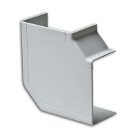 Поворот 90град. для кабель-канала РКК 100х60/40 бел.  ПВР-100х60