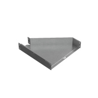 Переходник для лотка левый 100х150-500 сталь 1мм "ПЛЮС" PDplus100-150-500-L КМ PL0747