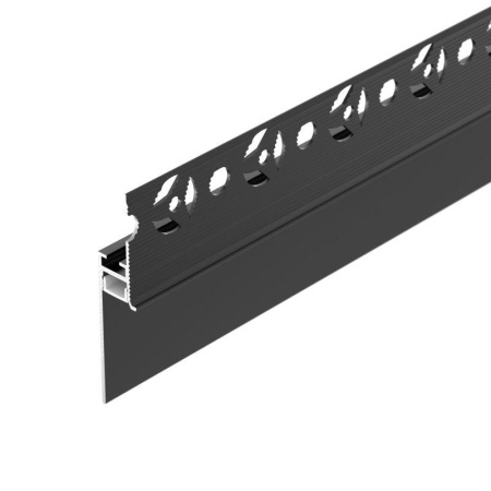 Профиль PLINTUS-FANTOM-H35-2000 BLACK алюм. L2000  043665