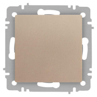 Кнопка Accent 6-109-04 10А-250В IP20 СУ шампань  Б0063610