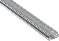 Лоток листовой неперфорированный ESCA 7 50х100 L2500 сталь 2.0мм HDZ  CLN10-050-100-200-D25-HDZ