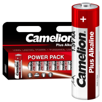 Элемент питания алкалиновый AA/LR6 1.5В Plus Alkaline BLOCK-12 LR6-HP12 (блист.12шт)  5818