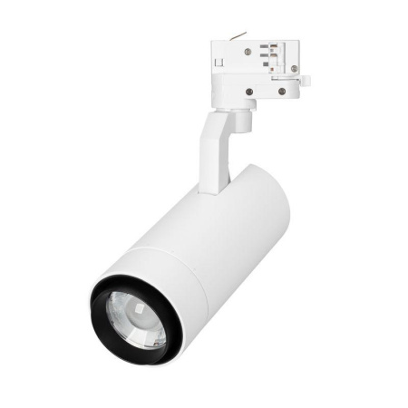 Светильник светодиодный LGD-GELIOS-TUNE-4TR-R80-20W Day4000-MIX WH 20-60 deg IP20 металл  039157