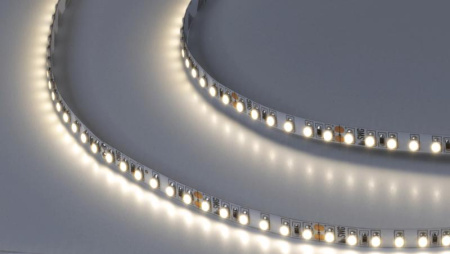 Лента светодиодная стандарт 3528 120LED/м 9.6Вт/м нейтр. бел. 24В IP20 со скотчем 3М (уп.5м)  00-00009247