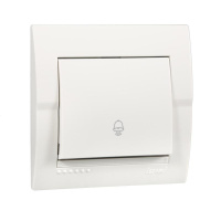 Кнопка звонка Deriy бел.  702-0202-103