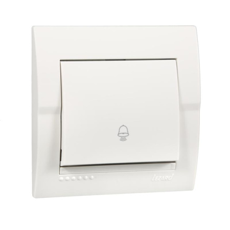 Кнопка звонка Deriy бел.  702-0202-103