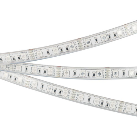 Лента светодиодная герметичная RTW-PU-B60-12.5mm 12В RGB (14.4Вт/м IP68 Wire 2м) (уп.5м)  029599(3)