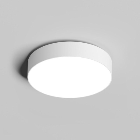 Светильник накладной TAB 24Вт LED 3000К/4000К/6500К IP20 d160mm бел. алюм./акрил  DK2850-WH