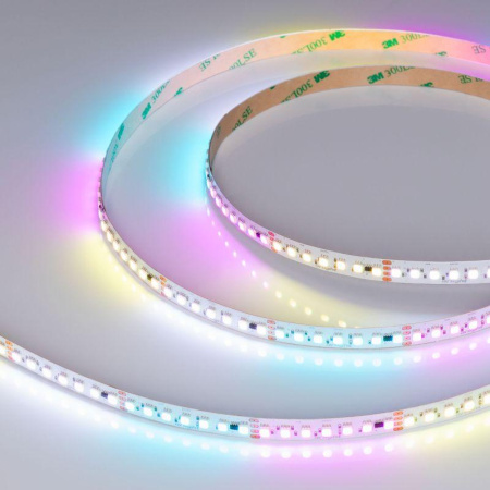 Лента светодиодная SPI-F140-10mm 24В RGB-PX7-BPT (22Вт/м IP20 3535) бегущий огонь (уп.5м)  043132