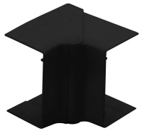 Угол для кабель-канала РКК внутренний 100х60/40 разводной черн.  УВН-100х60-Ч