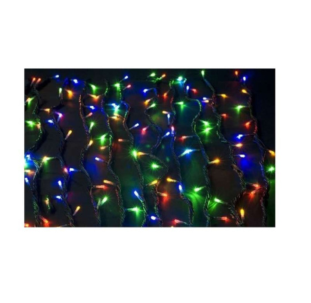 Занавес световой LDCL250C-M 1.2х1.5м 250 LED разноцв. до 4 доп. модулей IP20  4690601020765