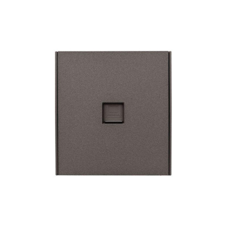 Розетка STRONG компьютерная RJ45 кат6 MIELE с/у графит  KR-78-0724-6