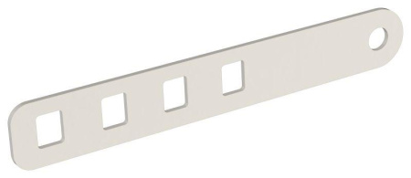 Пластина шарнирная H=35мм RAL 9016  CLM51D-PSH-035-9016