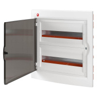 Щиток встраиваемый 36мод. IP41 с дверцей с 2-мя усилен. клеммн. блоками 87312 бел.  81736