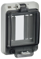 Крышка защитная для выреза в шкафу 3 модуля IP66  YWP10-03-66