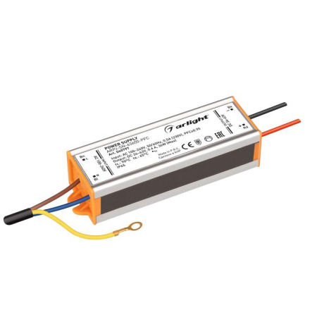 Блок питания ARPJ-SN-63600-PFC (36Вт 34-63В 600мА) (IP65 металл)  040797