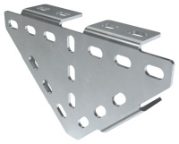 Косынка монтажная c отгибом под 90град. HDZ  CKS10-TCO-90-HDZ