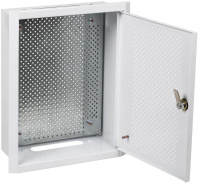 Корпус металлический ЩРв Multimedia (395х310х120мм) IP31 бел. TITAN 3  MKM63-V-02-31-M