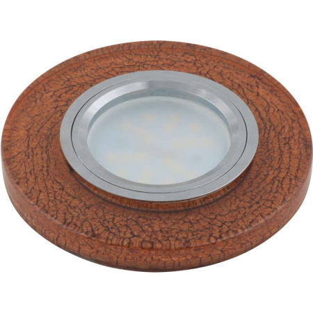 Светильник декоративный Luciole DLS-L104 CHROME/BROWN 1х35Вт GU5.3 IP20  10719