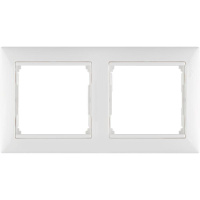 Рамка 2-м Valena горизонт. бел. Leg 774452