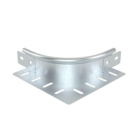 Угол для лотка горизонтальный 90град. 600х50 S3  SCG90500