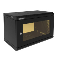 Шкаф настенный телекоммуникационный ТВС-9U-600-350-СР-9006  05-2090-B