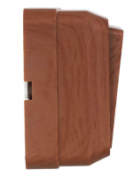 Выключатель 2-кл. ОП Октава 10А IP20 ВС20-2-1-ОД с индикацией дуб  EVO21-K04-10-DC