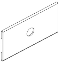 Пластина распределения поперечной нагрузки для лотка 50мм оцинк.  CPTL.0530.01 Пластина распределения поперечной нагрузки для лотка 50мм оцинк.  CPTL.0530.01